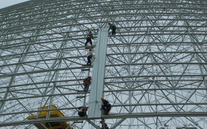 应城网架装配好以后应当留神哪八项验收事件